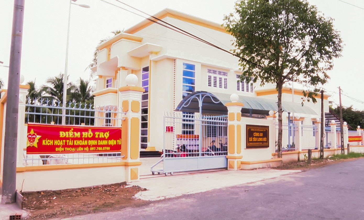 Trụ sở làm việc mới được quan tâm đầu tư xây dựng phục vụ yêu cầu công tác.