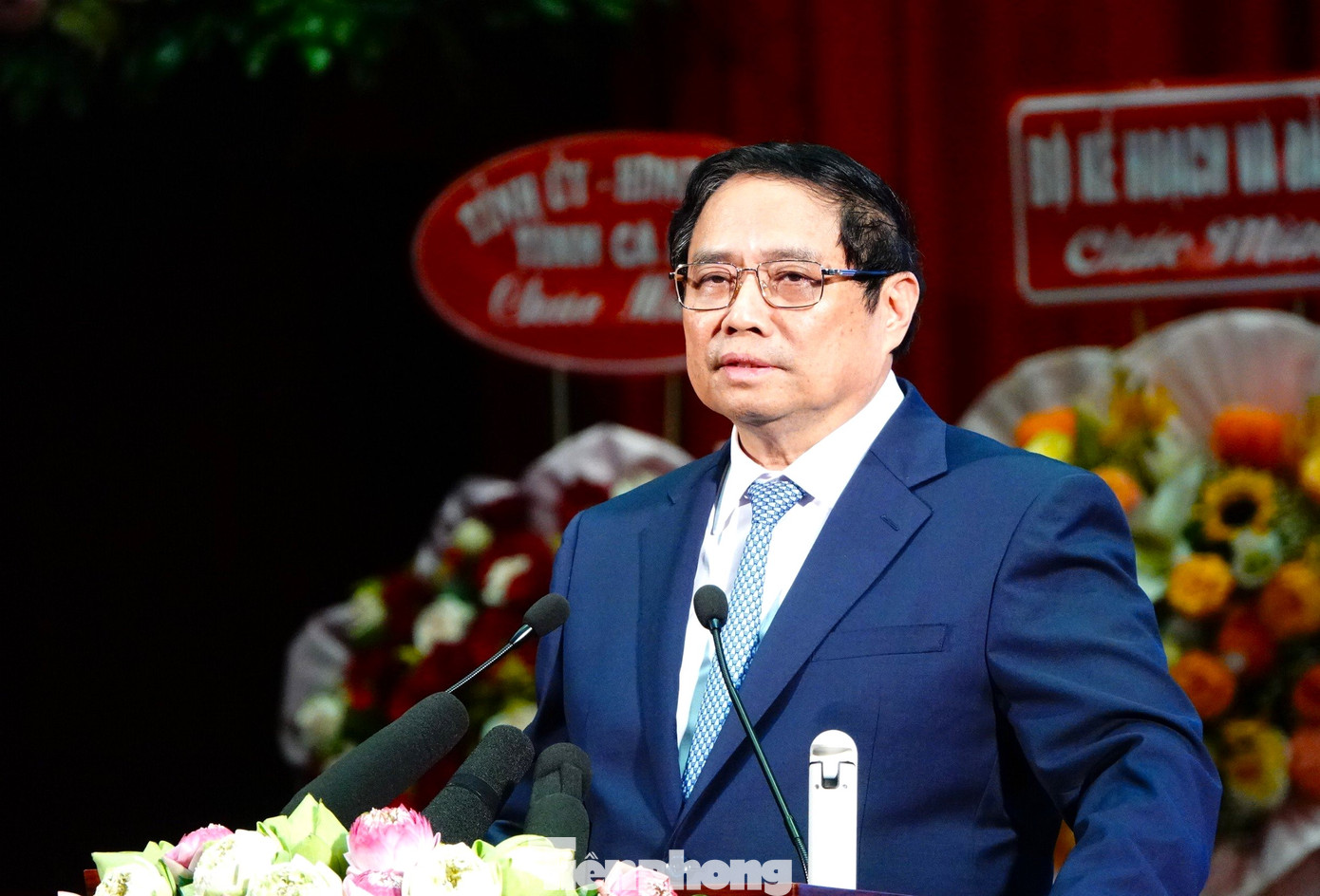 Thủ tướng Phạm Minh Chính phát biểu tại hội nghị (Ảnh: CK).