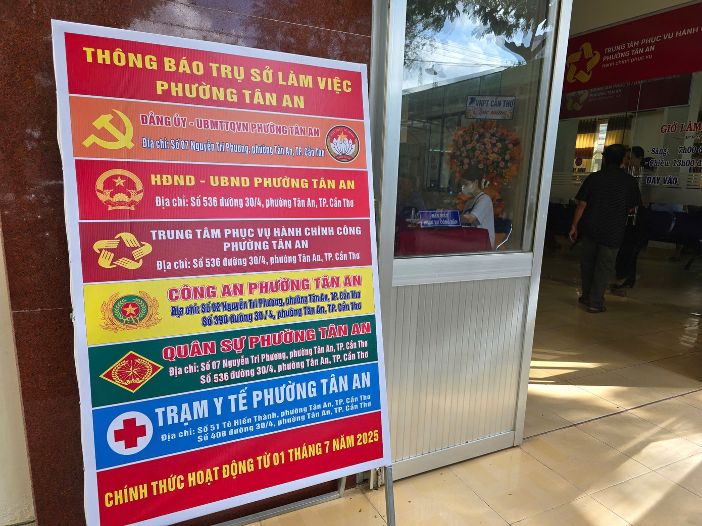 Cấp phường mới có đầy đủ các bộ phận để phục vụ sát nhất nhu cầu người dân. Cấp phường mới có đầy đủ các bộ phận để phục vụ sát nhất nhu cầu người dân.