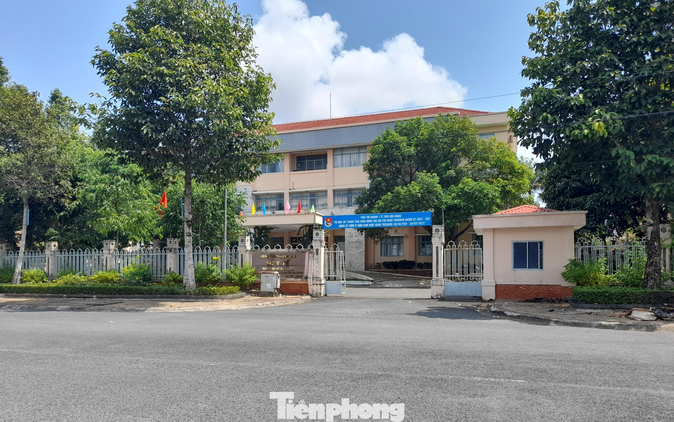 Sở Y tế Hậu Giang. Ảnh: CK