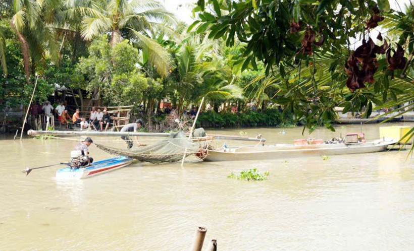 Hiện trường vụ việc.