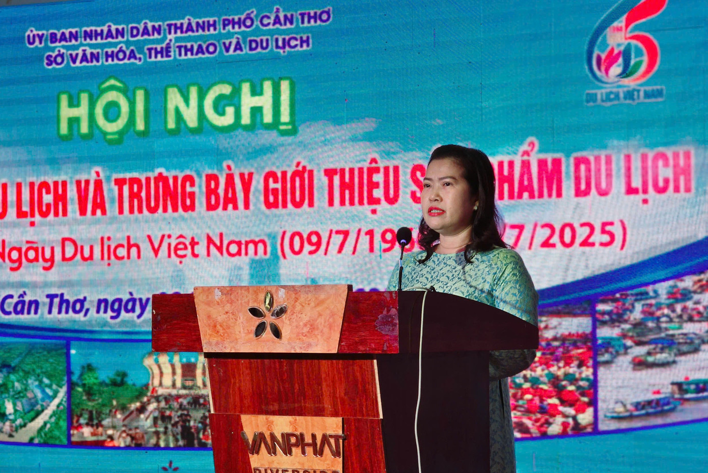 Phó Chủ tịch UBND TP. Cần Thơ - Nguyễn Thị Ngọc Điệp. Ảnh: CK