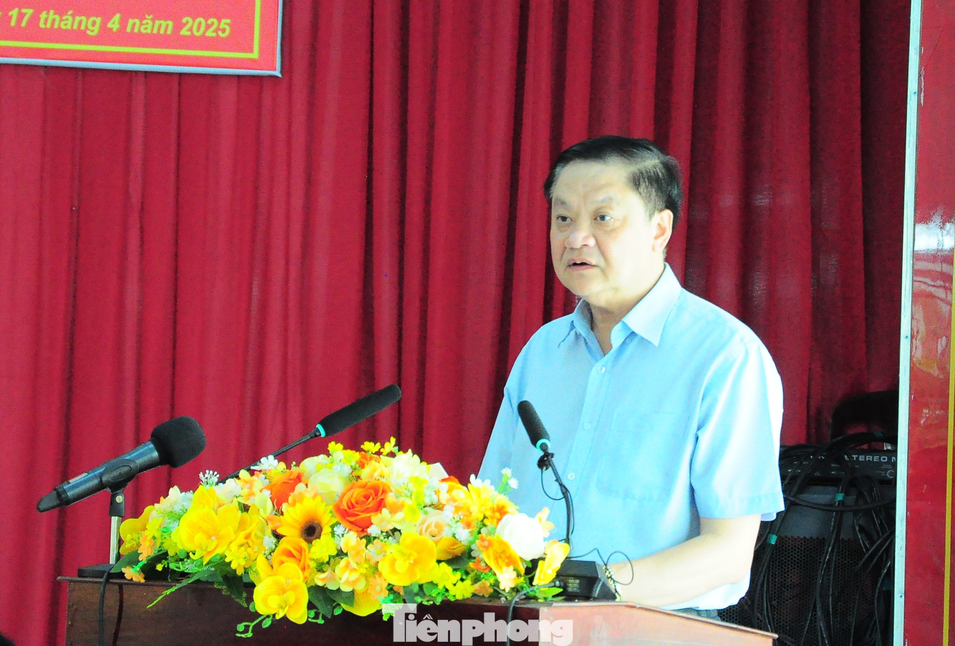 Phó Chủ tịch Thường trực UBND TP. Cần Thơ Dương Tấn Hiển phát biểu. Ảnh: CK