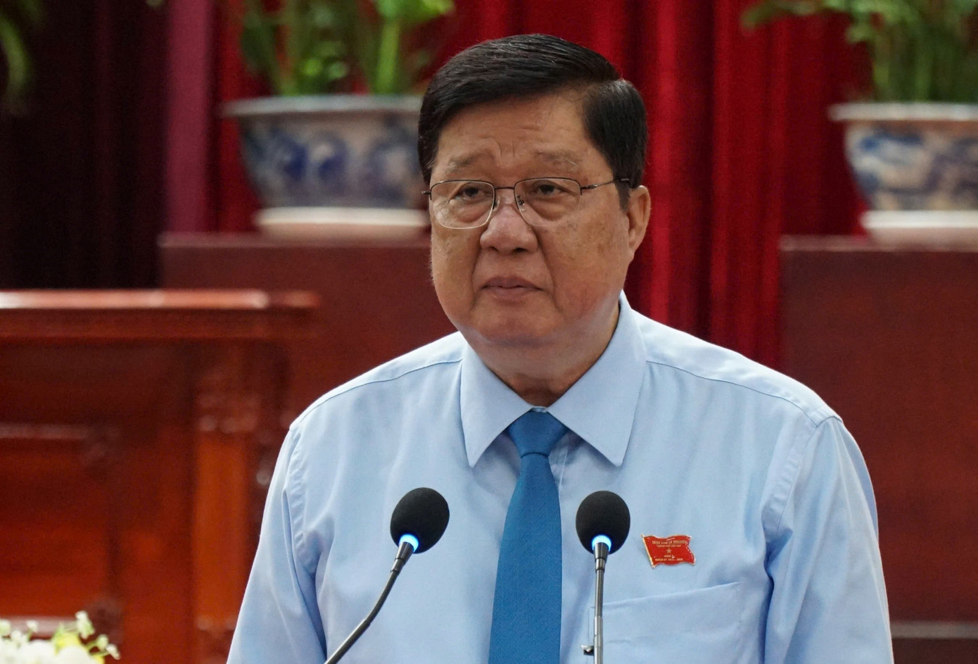 Chủ tịch HĐND TP. Cần Thơ Phạm Văn Hiểu phát biểu kết luận phiên giải trình.