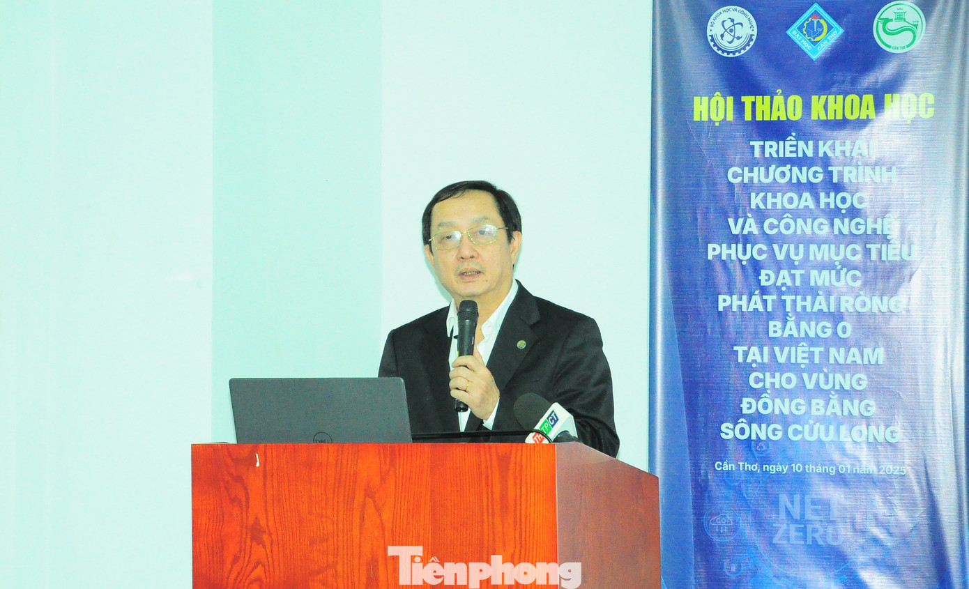 Bộ trưởng Bộ KH&amp;CN Huỳnh Thành Đạt phát biểu. Ảnh: CK.