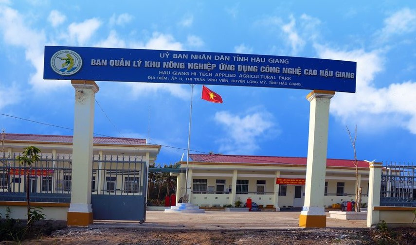 Ban Quản lý khu nông nghiệp ứng dụng công nghệ cao Hậu Giang. Ban Quản lý khu nông nghiệp ứng dụng công nghệ cao Hậu Giang.