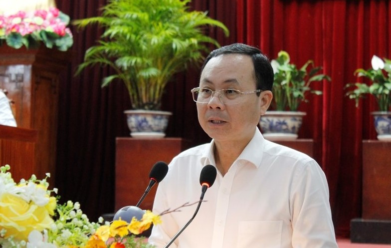 Bí thư Thành ủy Cần Thơ Nguyễn Văn Hiếu phát biểu tại hội nghị. Bí thư Thành ủy Cần Thơ Nguyễn Văn Hiếu phát biểu tại hội nghị.