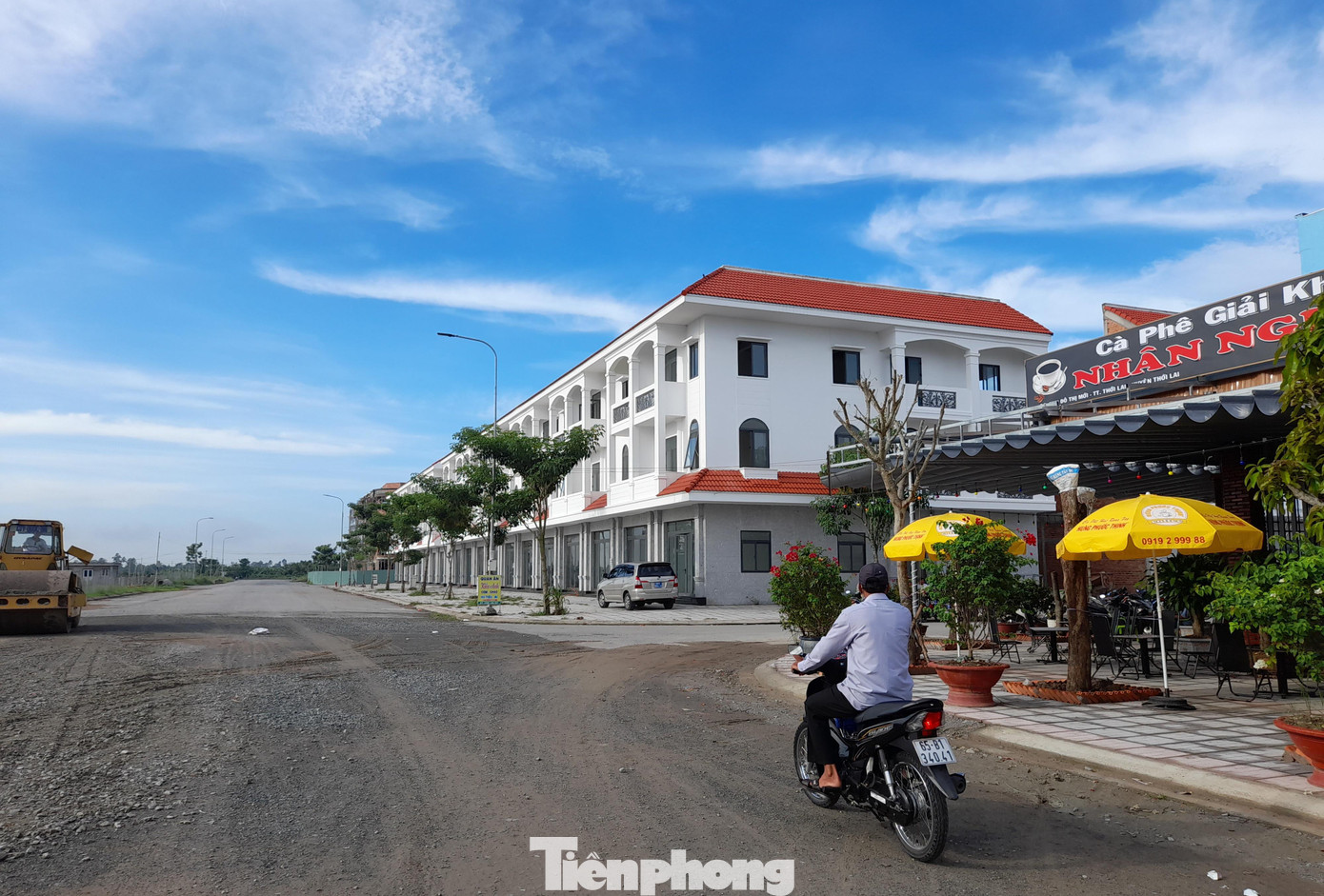 Hạ tầng kỹ thuật dự án hiện thi công đạt 95%. Ảnh: Cảnh Kỳ Hạ tầng kỹ thuật dự án hiện thi công đạt 95%. Ảnh: Cảnh Kỳ