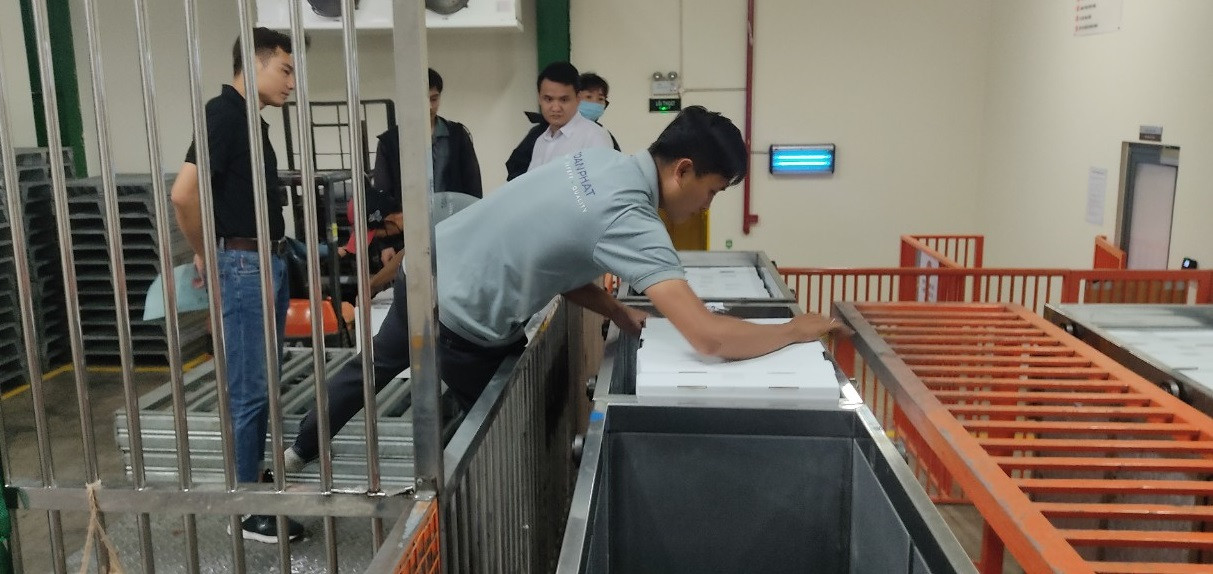 Thực nghiệm phân bố liều lượng chiếu xạ chanh dây tươi tại Long An.