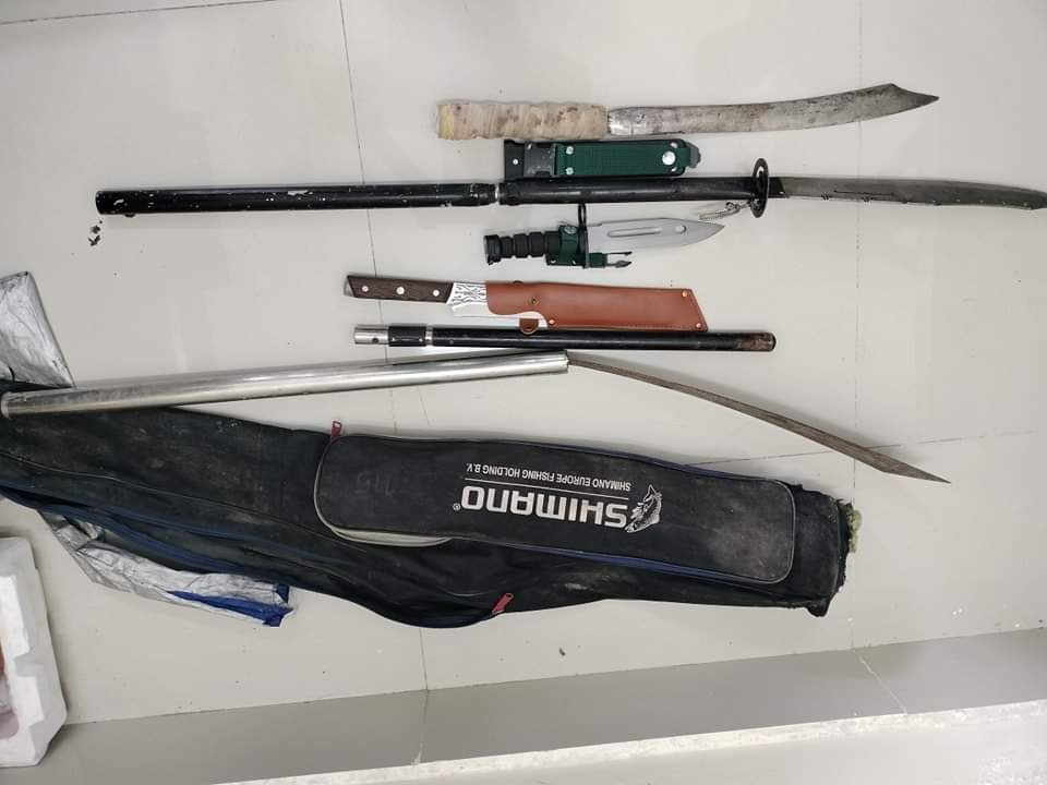 Tang vật công an thu giữ.