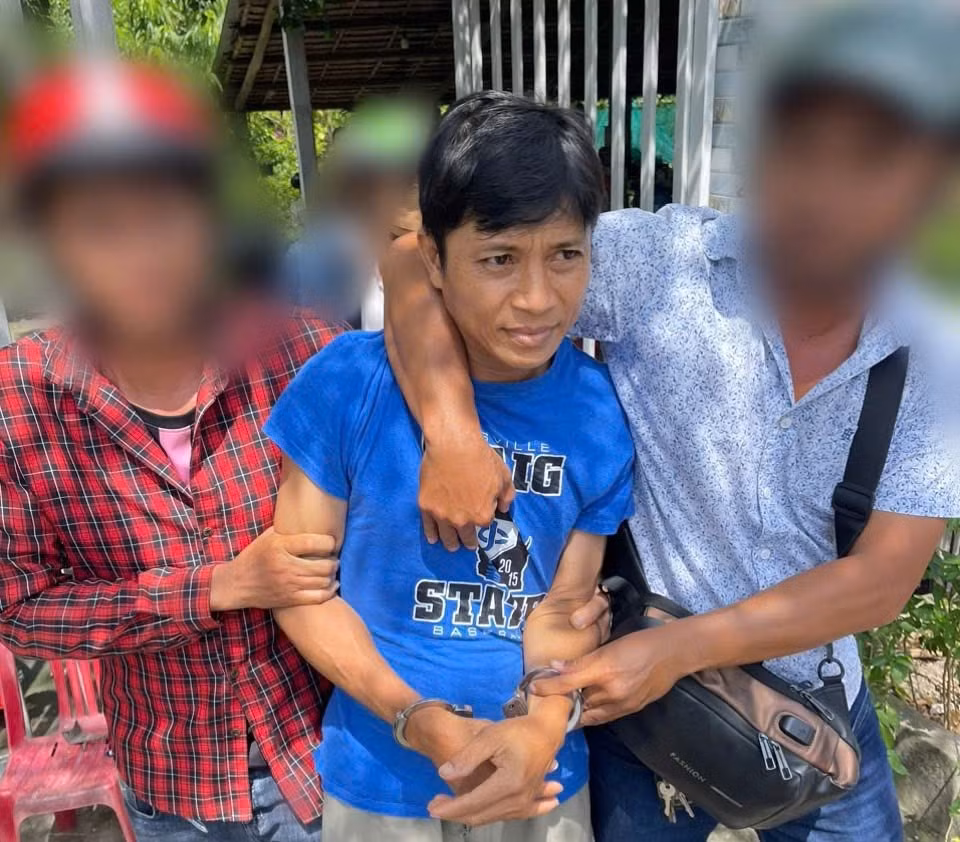Nguyễn Duy Thanh bị bắt giữ.