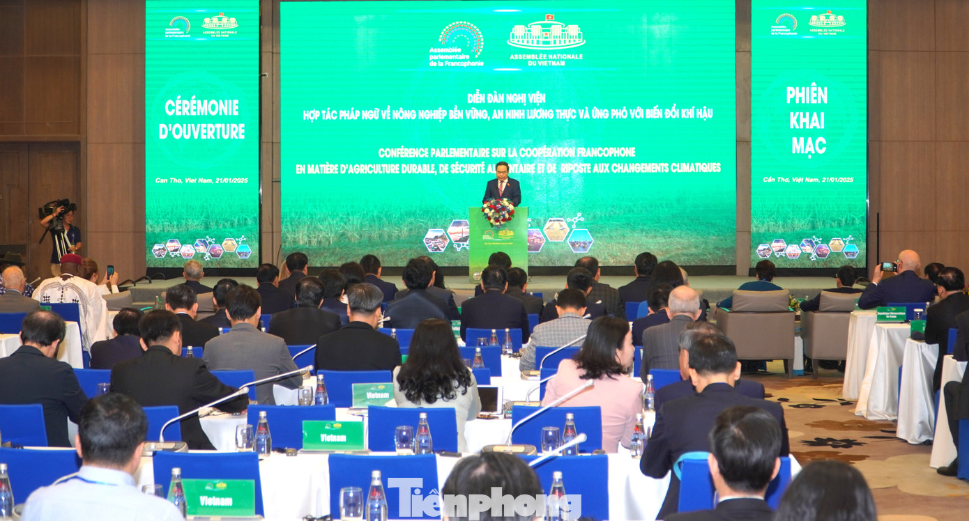 Quang cảnh phiên khai mạc diễn đàn.