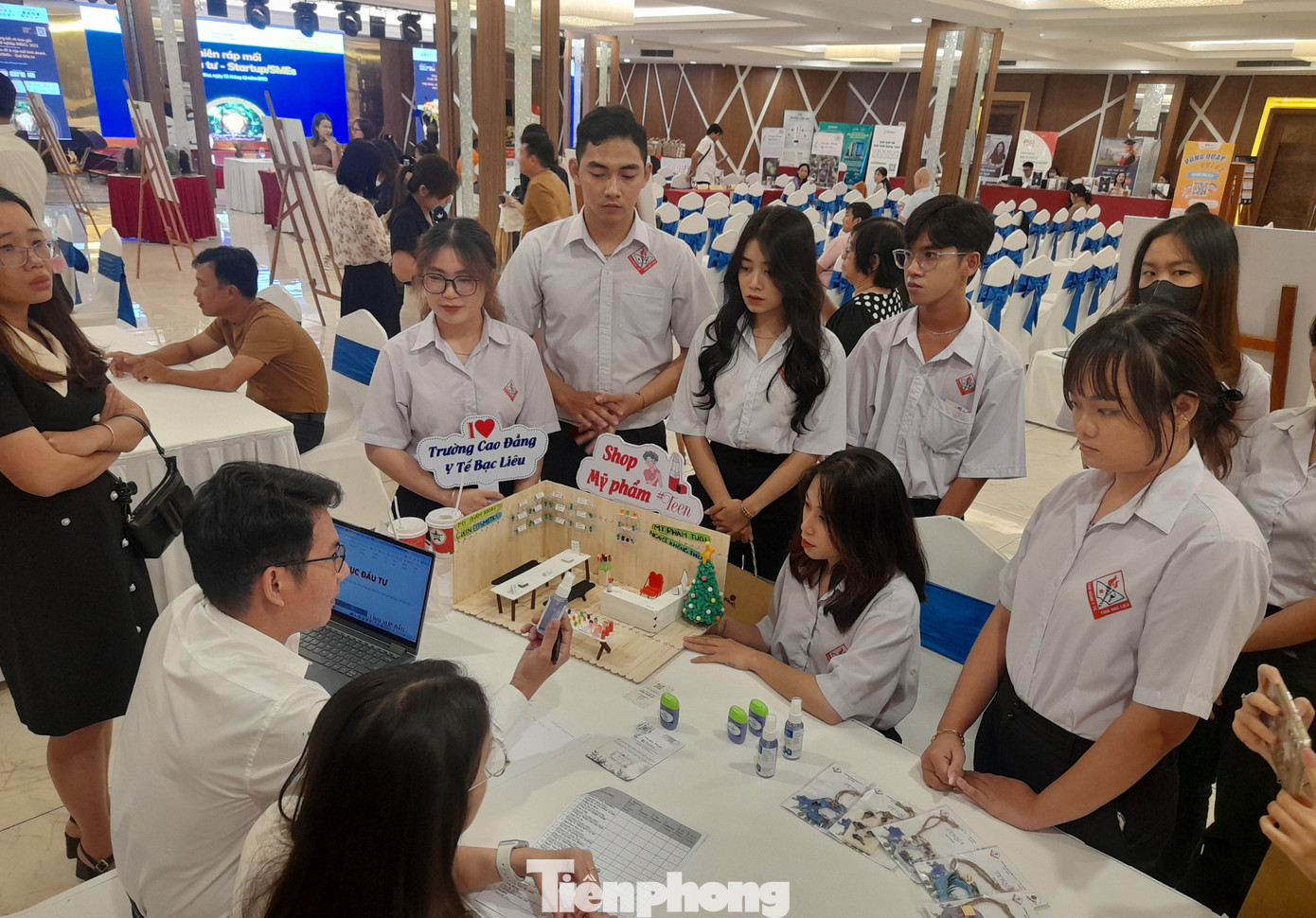 Một phần thi của các thí sinh. Ảnh: CK Một phần thi của các thí sinh. Ảnh: CK