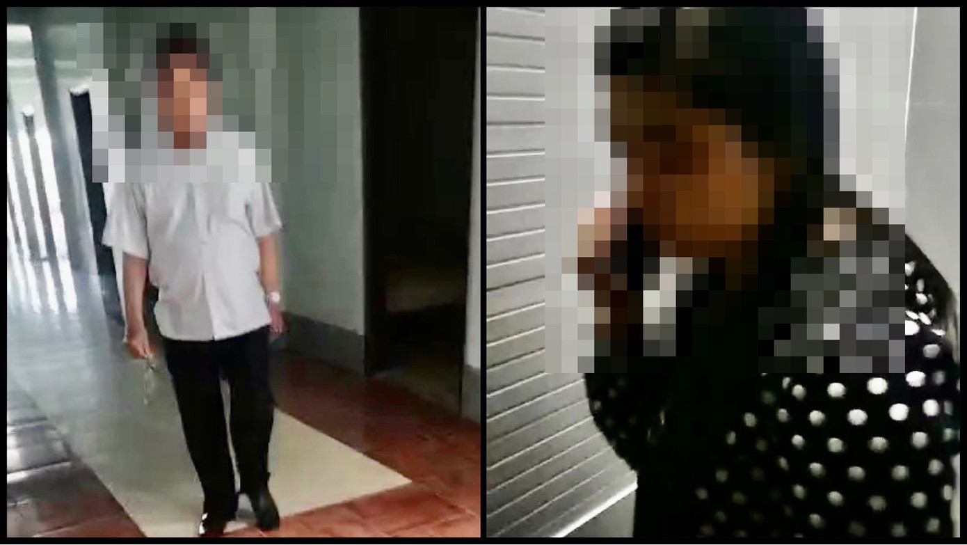 Ông T. và bà D. bị phát hiện tại nhà nghỉ.