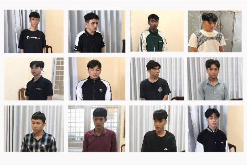 Các đối tượng liên quan vụ án.