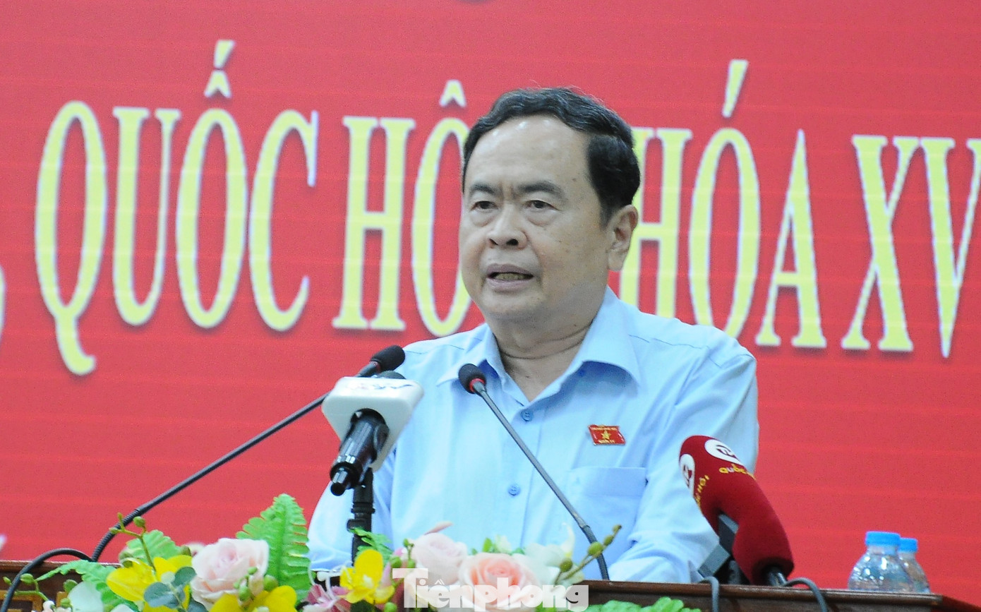 Phó Chủ tịch Thường trực Quốc hội Trần Thanh Mẫn phát biểu tại hội nghị. Ảnh: CK. Phó Chủ tịch Thường trực Quốc hội Trần Thanh Mẫn phát biểu tại hội nghị. Ảnh: CK.