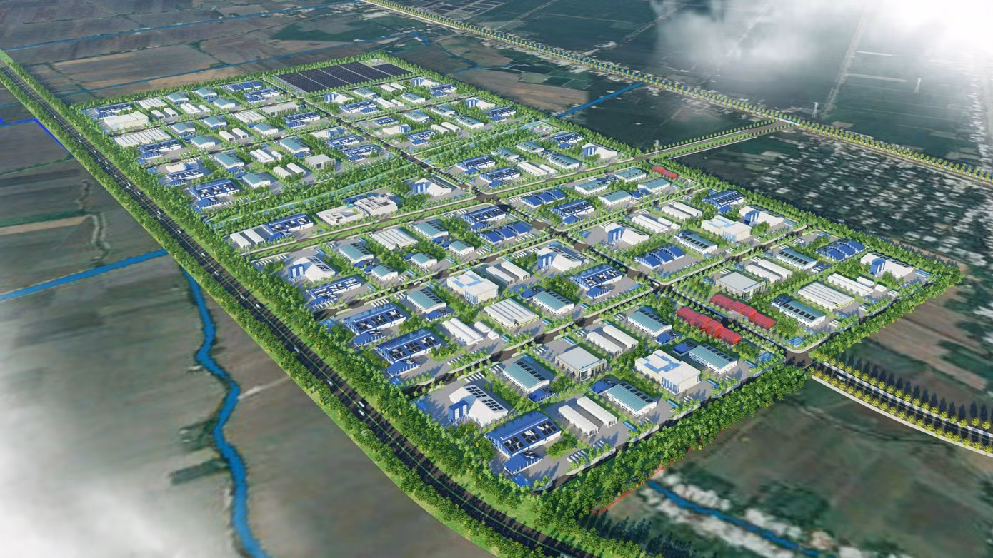 Phối cảnh KCN VSIP Cần Thơ.