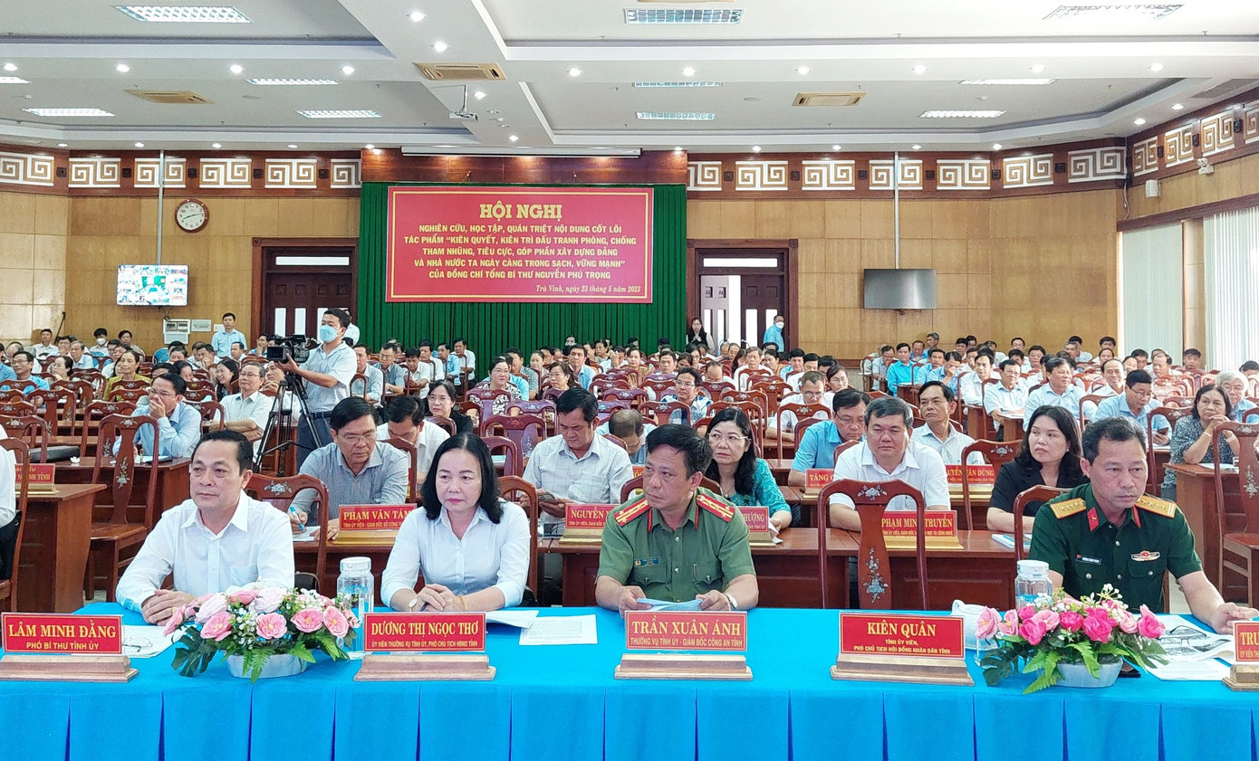 Quang cảnh hội nghị. Ảnh: Trúc Phương.