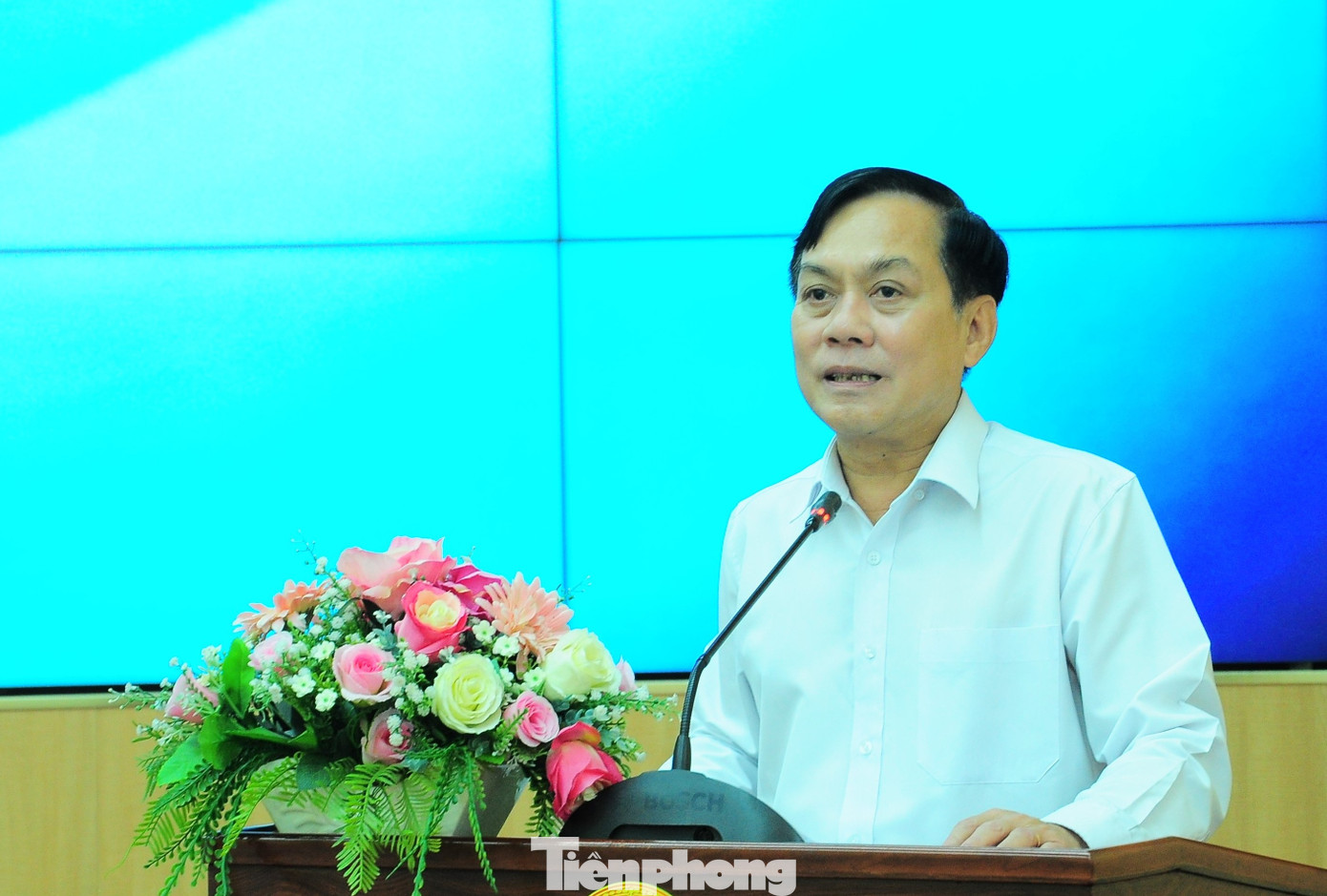 Phó Chủ tịch UBND TP Cần Thơ Nguyễn Ngọc Hè phát biểu. Ảnh: CK. Phó Chủ tịch UBND TP Cần Thơ Nguyễn Ngọc Hè phát biểu. Ảnh: CK.