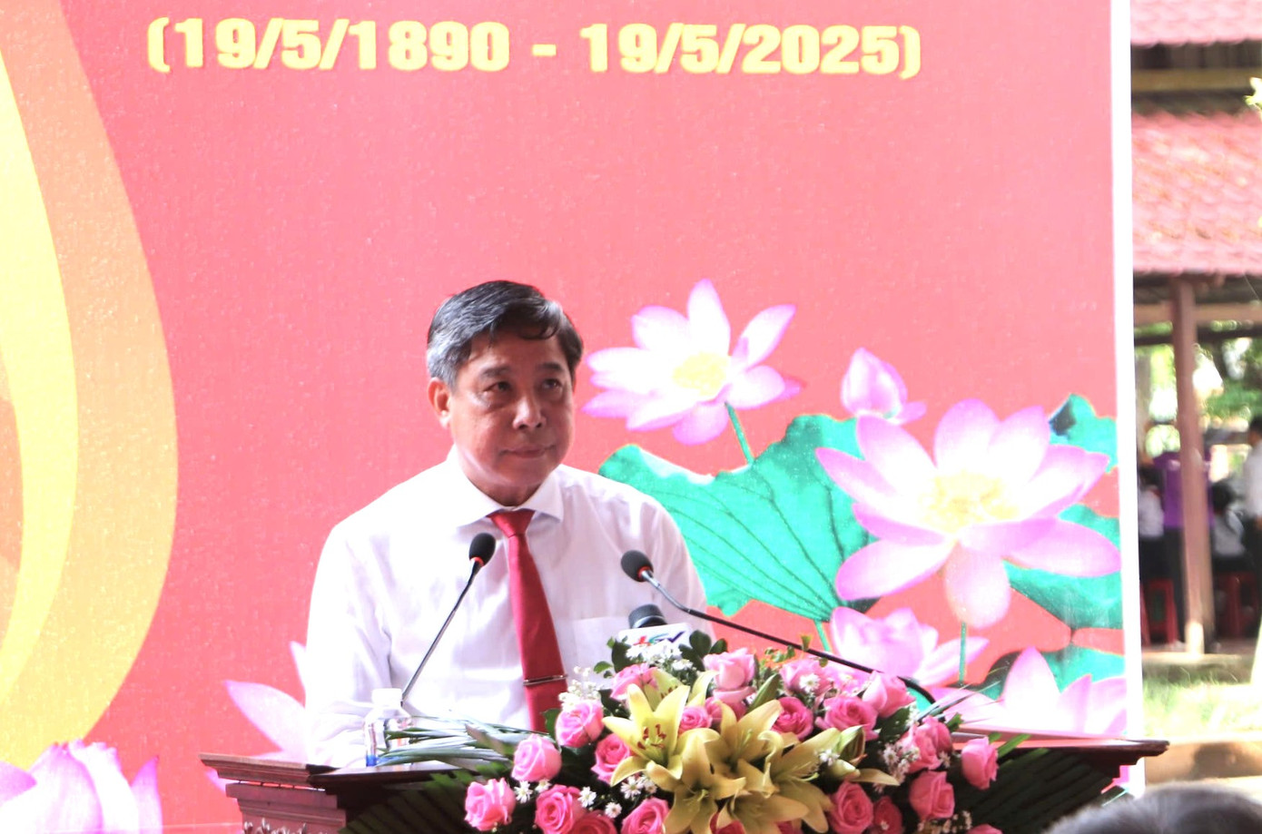 Bí thư Tỉnh ủy Hậu Giang - ông Đồng Văn Thanh phát biểu. Bí thư Tỉnh ủy Hậu Giang - ông Đồng Văn Thanh phát biểu.