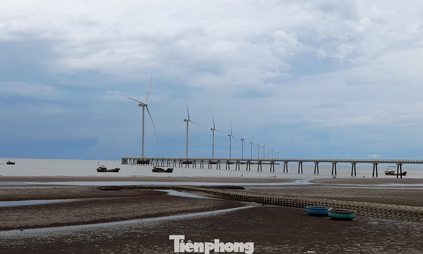 UBND tỉnh Trà Vinh đang đẩy mạnh mời gọi đầu tư các dự án điện gió trên địa bàn. Ảnh: CK.