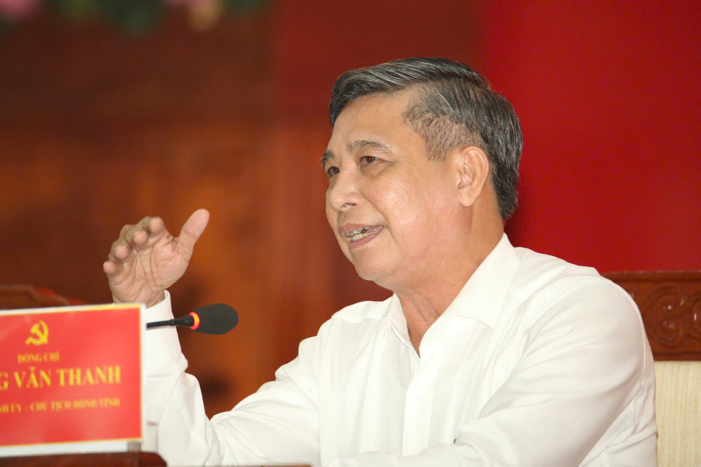 Bí thư Tỉnh ủy Hậu Giang - Đồng Văn Thanh. Bí thư Tỉnh ủy Hậu Giang - Đồng Văn Thanh.