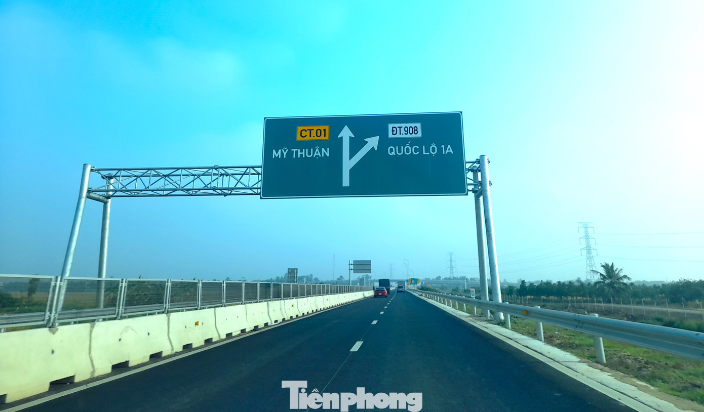 Cao tốc Mỹ Thuận - Cần Thơ. Ảnh: CK. Cao tốc Mỹ Thuận - Cần Thơ. Ảnh: CK.