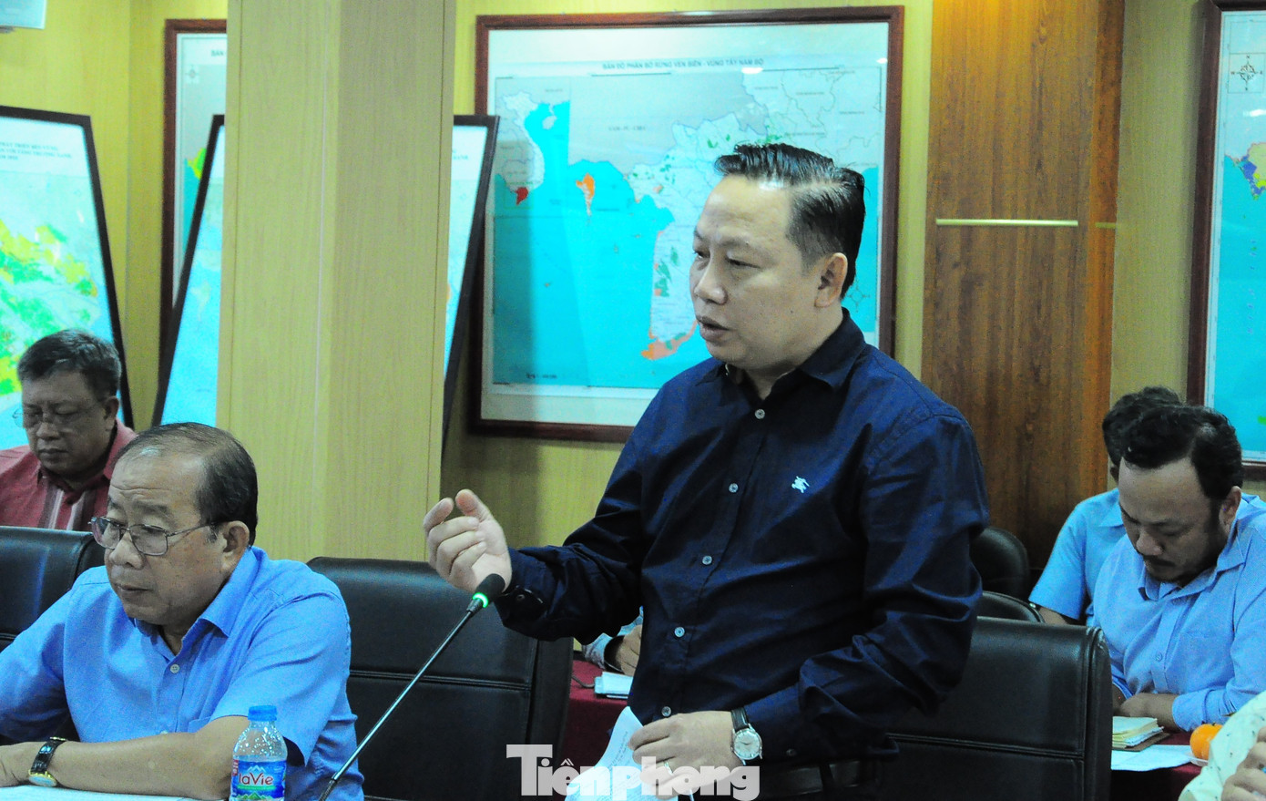 Ông Lê Hữu Toàn - Giám đốc Sở NN&PTNT Kiên Giang - phát biểu. Ảnh: CK.