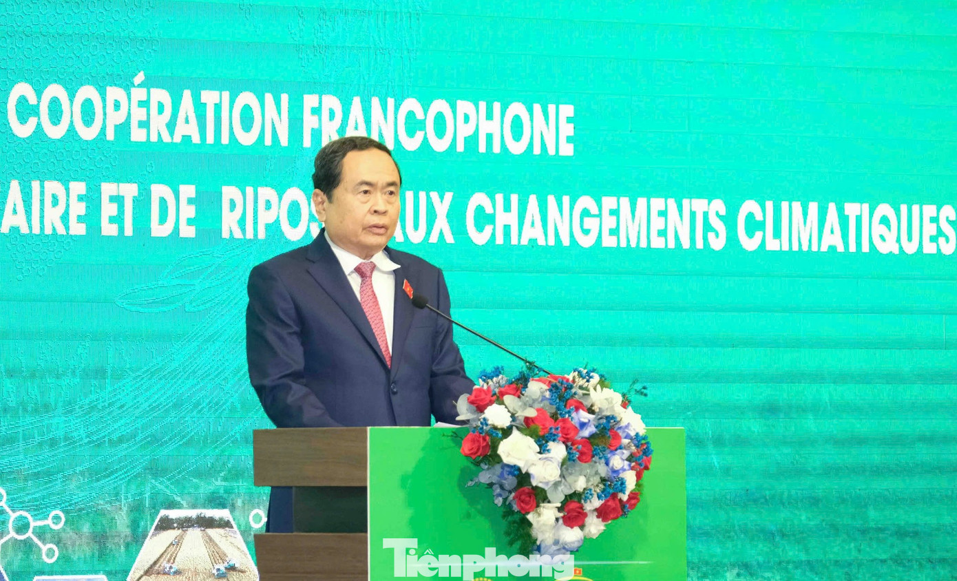 Chủ tịch Quốc hội Trần Thanh Mẫn phát biểu khai mạc diễn đàn.