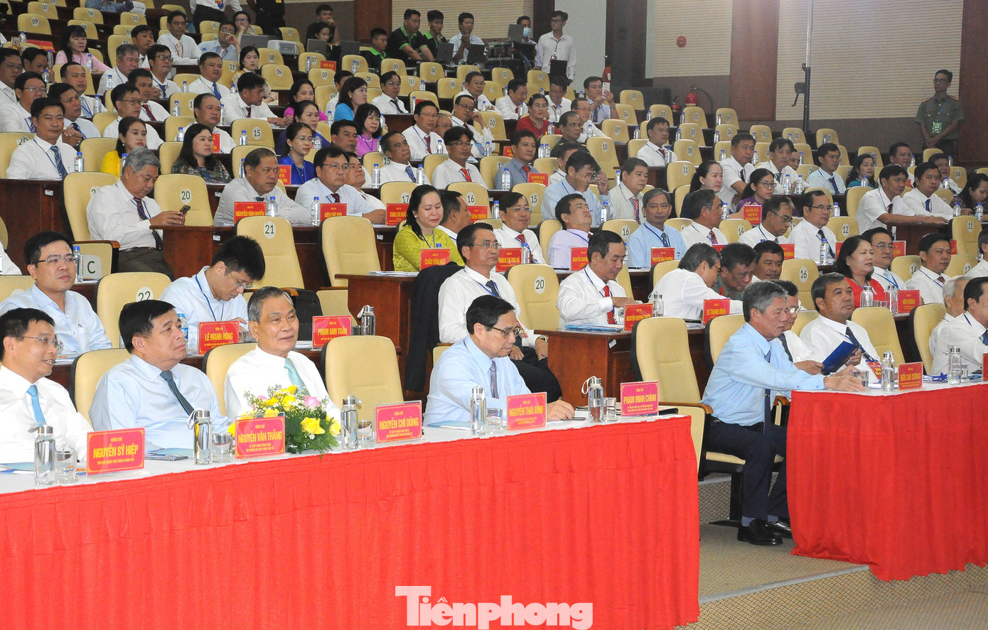 Thủ tướng Phạm Minh Chính cùng đại biểu tham dự hội nghị. Ảnh: CK