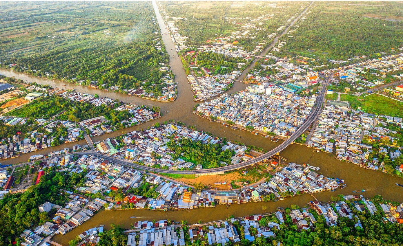 Thành phố Ngã Bảy. Ảnh: H.T Thành phố Ngã Bảy. Ảnh: H.T