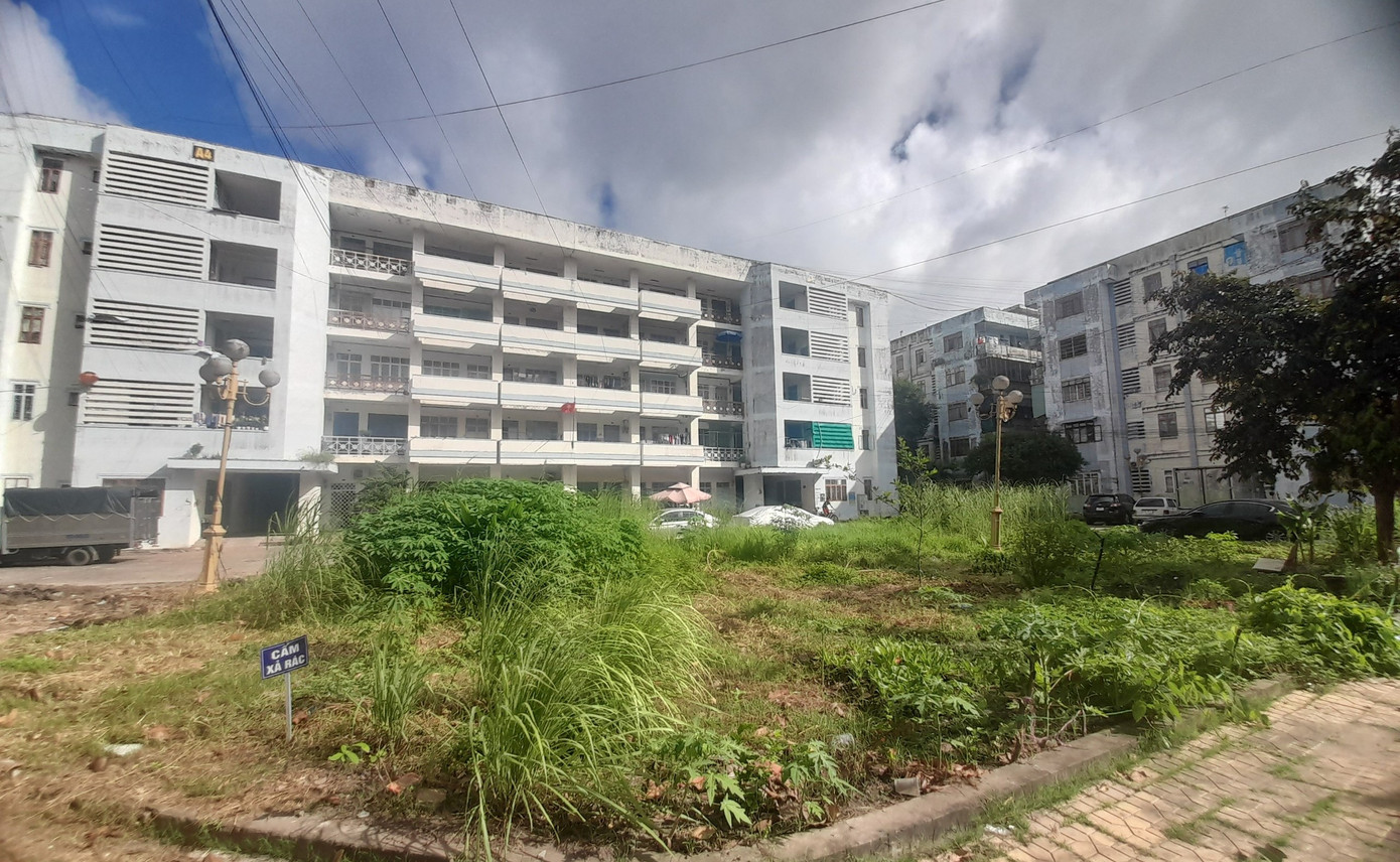 Khu chung cư 91B. Ảnh: Cảnh Kỳ. Khu chung cư 91B. Ảnh: Cảnh Kỳ.