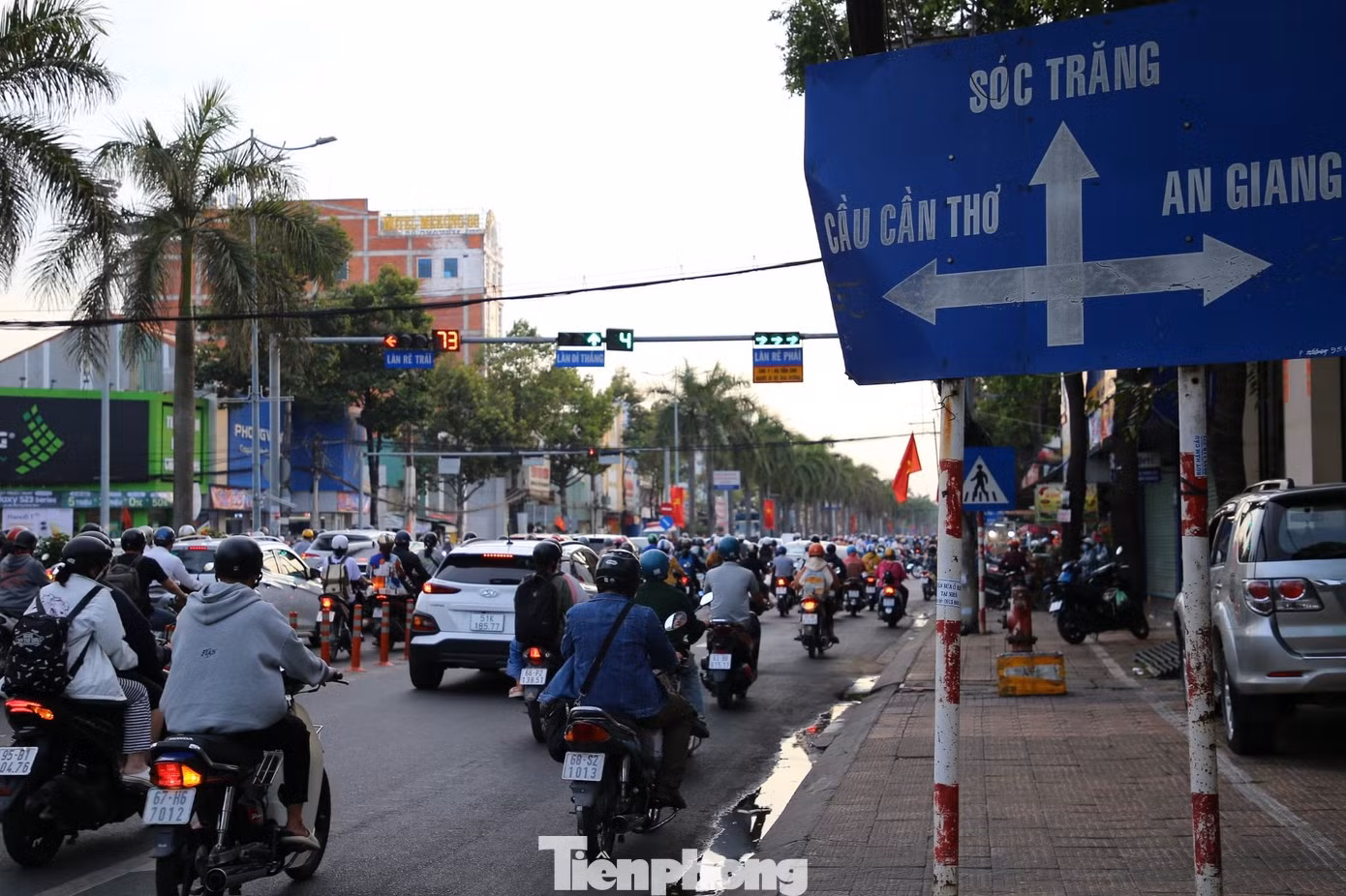 Dự án mở rộng 5 nút giao thông trọng điểm ở Cần Thơ đến nay vẫn chưa được khởi công. Ảnh: CK