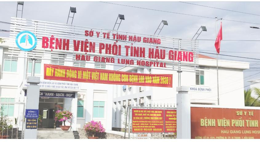 Bệnh viện Phổi tỉnh Hậu Giang. Bệnh viện Phổi tỉnh Hậu Giang.