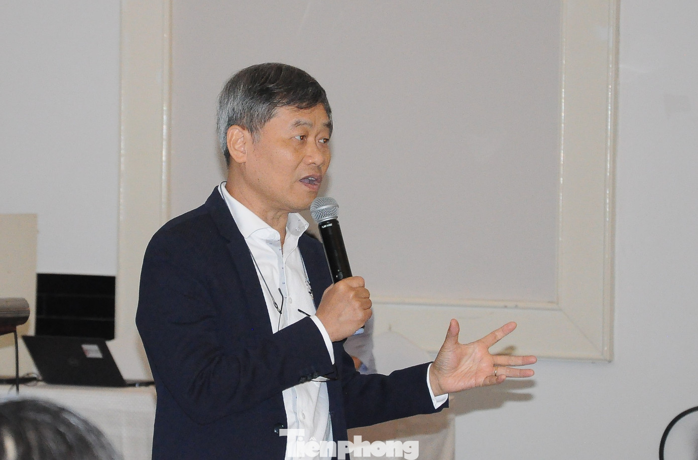 Ông Cao Thăng Bình, chuyên gia cao cấp của WB. Ảnh: CK.