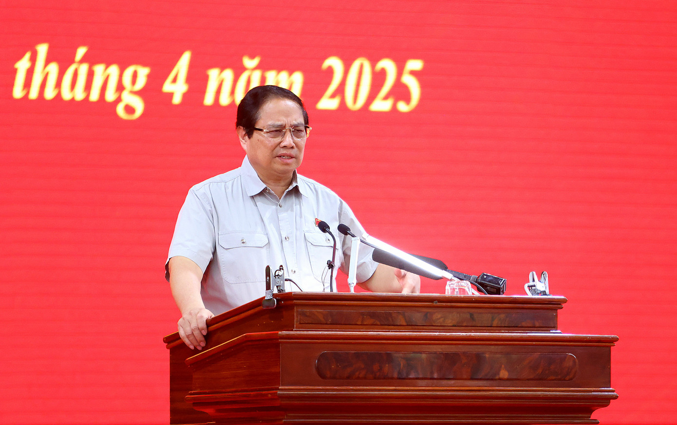 Thủ tướng Phạm Minh Chính phát biểu. Thủ tướng Phạm Minh Chính phát biểu.