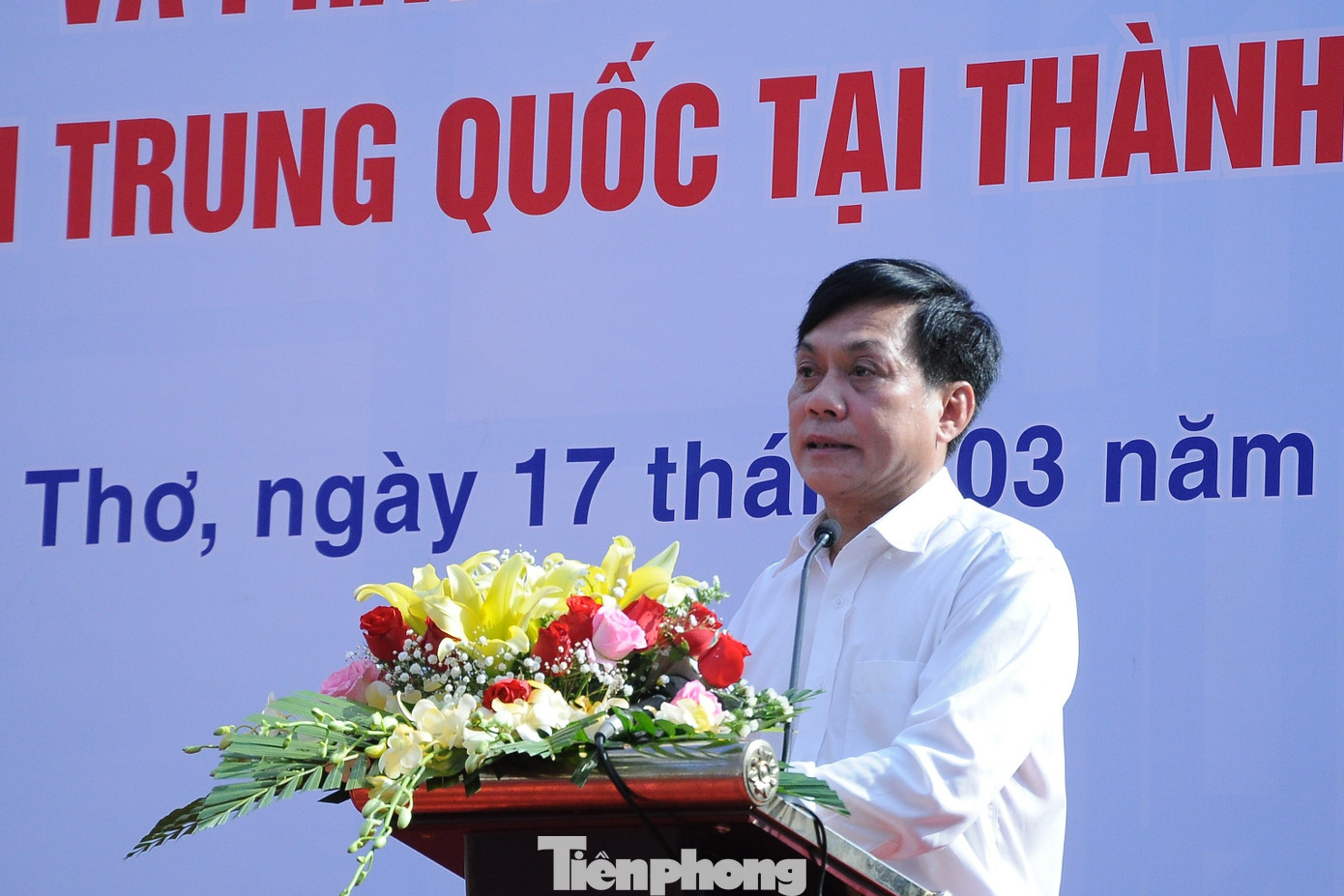 Phó Chủ tịch UBND TP Cần Thơ Nguyễn Ngọc Hè phát biểu tại buổi lễ (ảnh: CK). Phó Chủ tịch UBND TP Cần Thơ Nguyễn Ngọc Hè phát biểu tại buổi lễ (ảnh: CK).