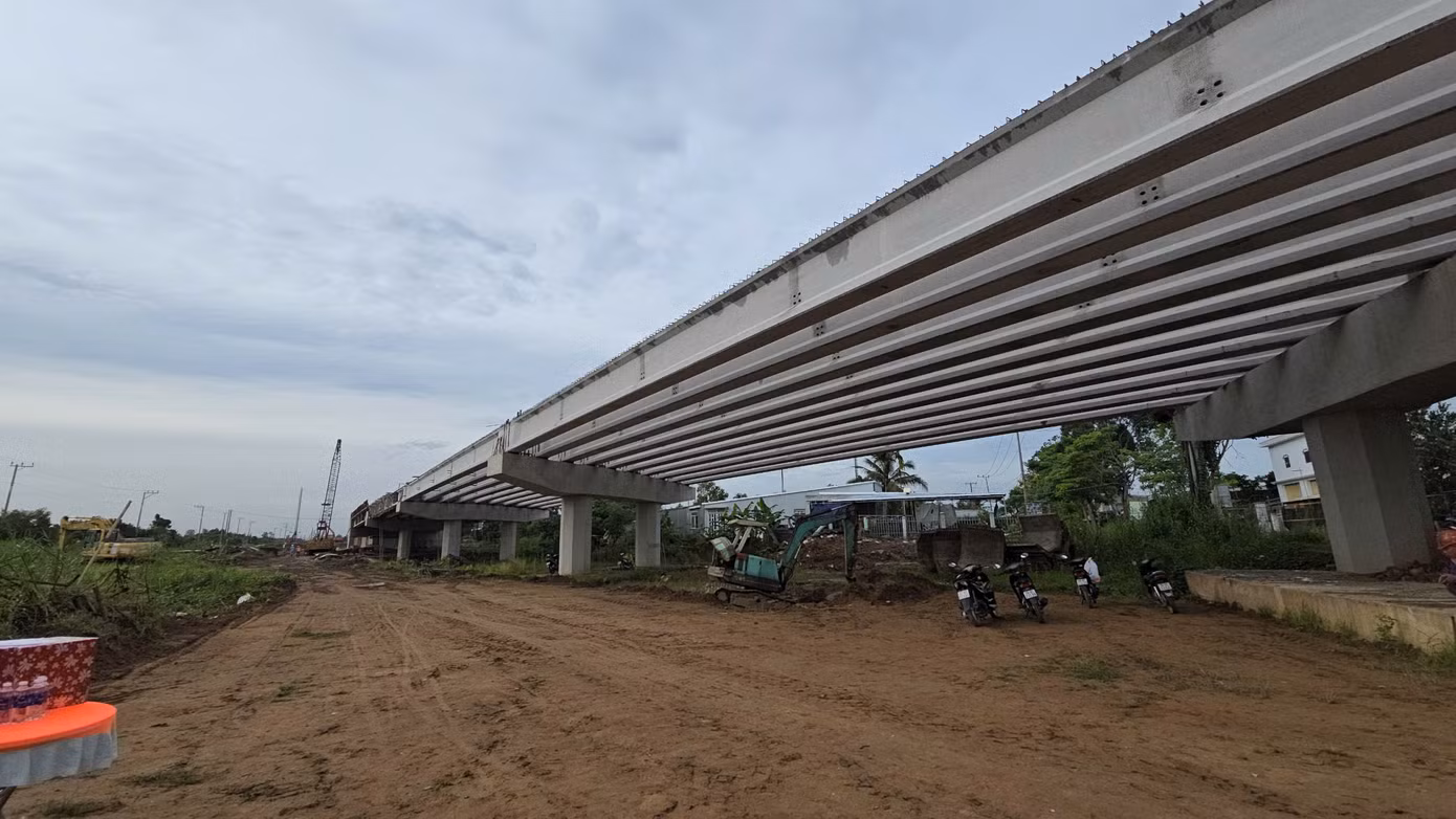 Dự án thành phần 1 thuộc dự án cao tốc Cao Lãnh - An Hữu, qua Đồng Tháp.