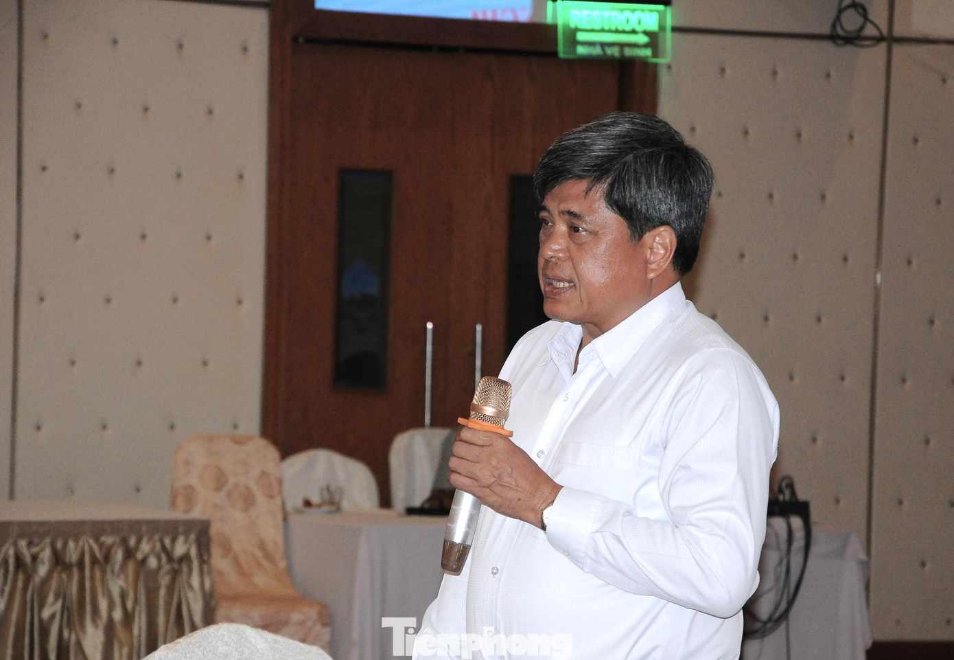 Thứ trưởng Bộ NN&amp;PTNT - Trần Thanh Nam phát biểu tại hội thảo. Ảnh: CK