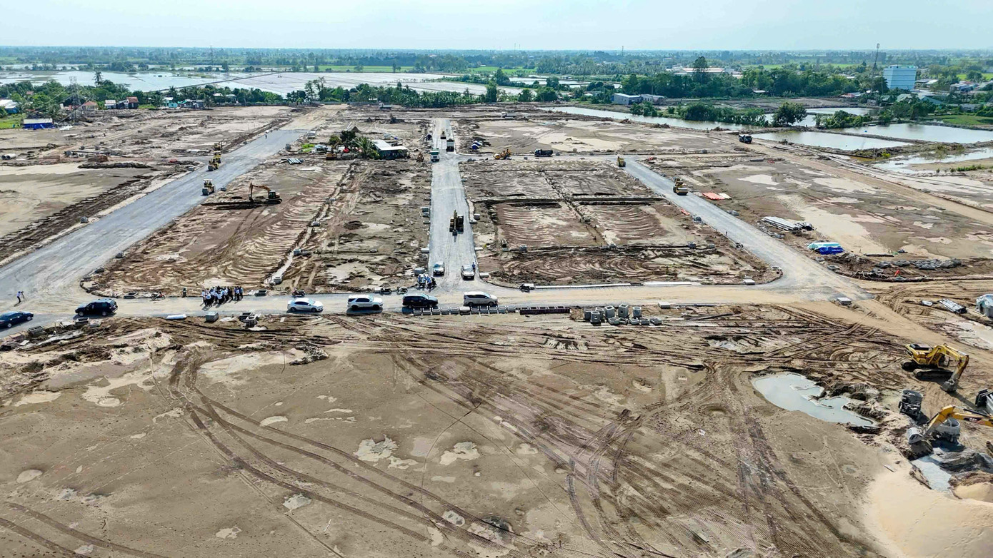 Dự án KCN Vĩnh Thạnh giai đoạn 1 đang triển khai thi công. Dự án KCN Vĩnh Thạnh giai đoạn 1 đang triển khai thi công.