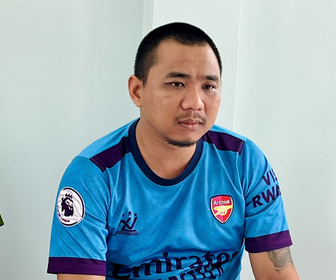 Bị can Lê Hoàng Tâm.