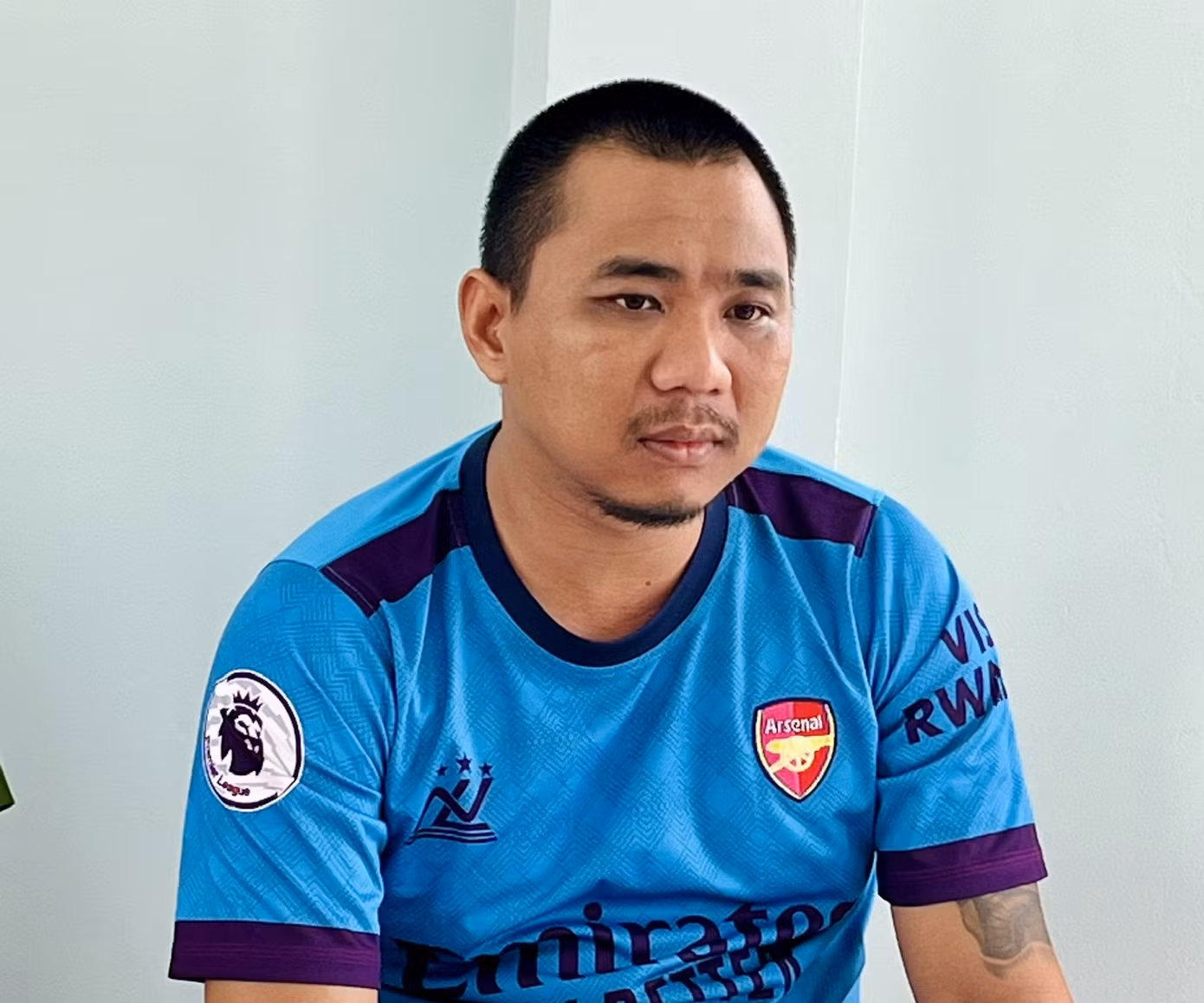 Bị can Lê Hoàng Tâm.