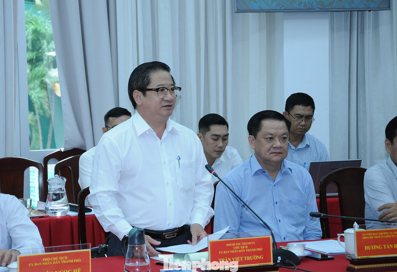 Chủ tịch UBND thành phố Cần Thơ Trần Việt Trường. Ảnh: CK. Chủ tịch UBND thành phố Cần Thơ Trần Việt Trường. Ảnh: CK.