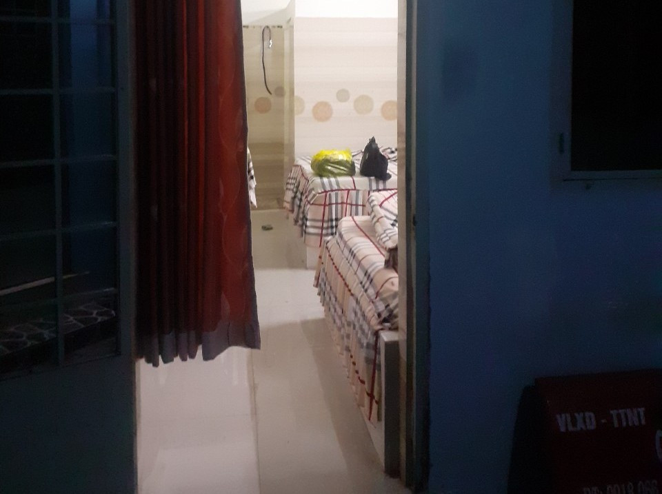 Căn phòng nơi phát hiện ông A tử vong. Căn phòng nơi phát hiện ông A tử vong.