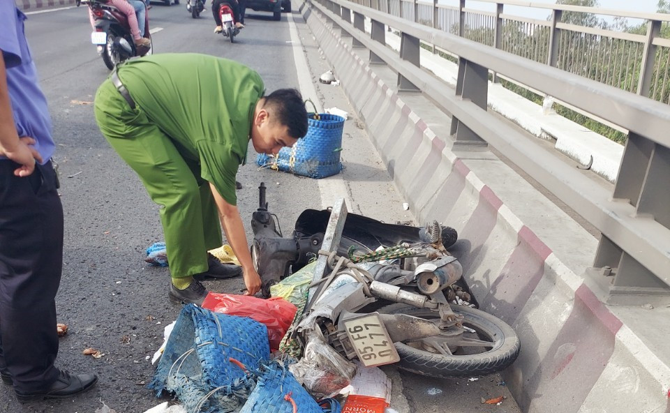 Hiện trường vụ tai nạn. Hiện trường vụ tai nạn.