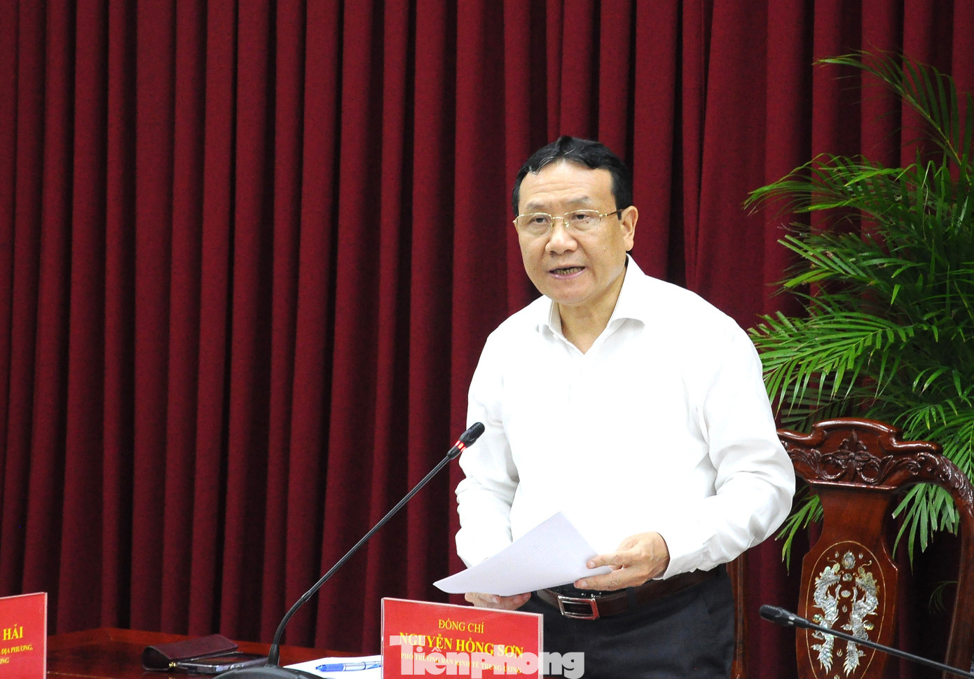 Phó trưởng Ban Kinh tế Trung ương Nguyễn Hồng Sơn phát biểu. Ảnh: Cảnh Kỳ Phó trưởng Ban Kinh tế Trung ương Nguyễn Hồng Sơn phát biểu. Ảnh: Cảnh Kỳ