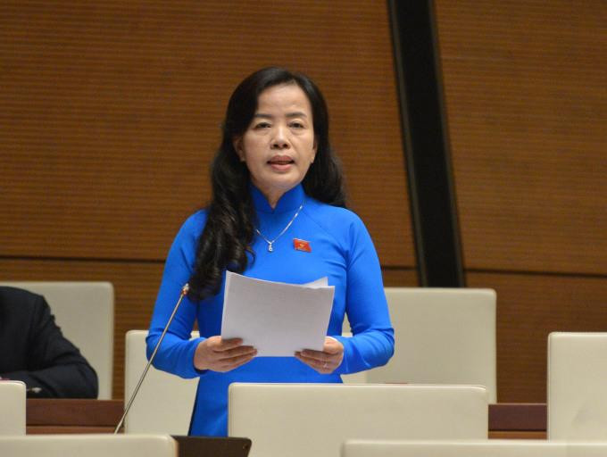 Đại biểu Nguyễn Thị Kim Thúy. Ảnh: Media Quốc hội