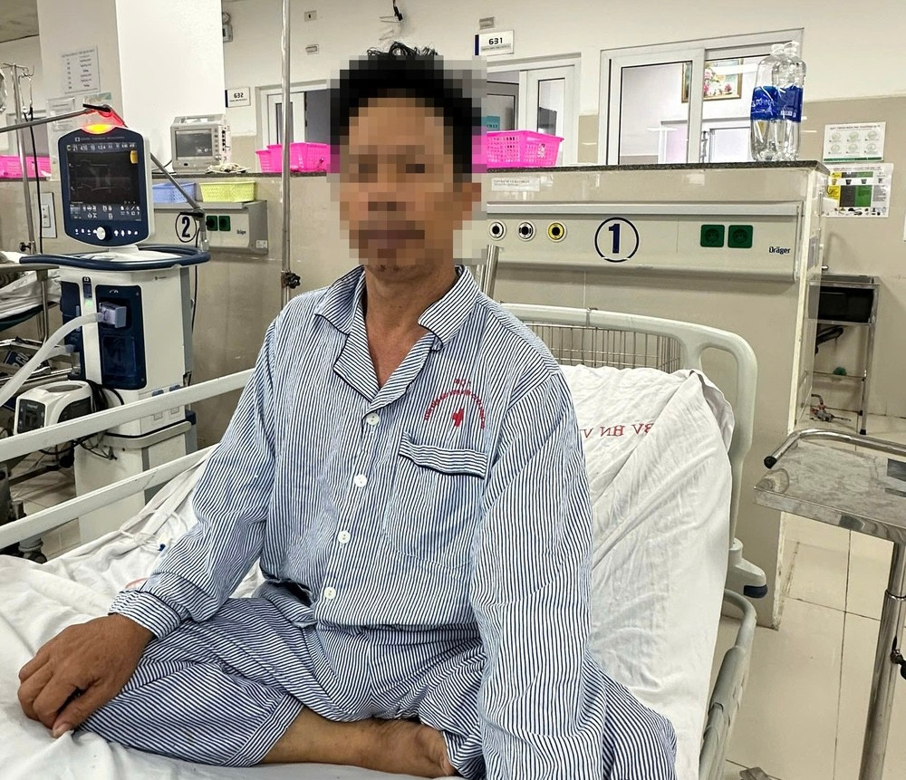 Ông H. được cứu sống một cách kỳ diệu.