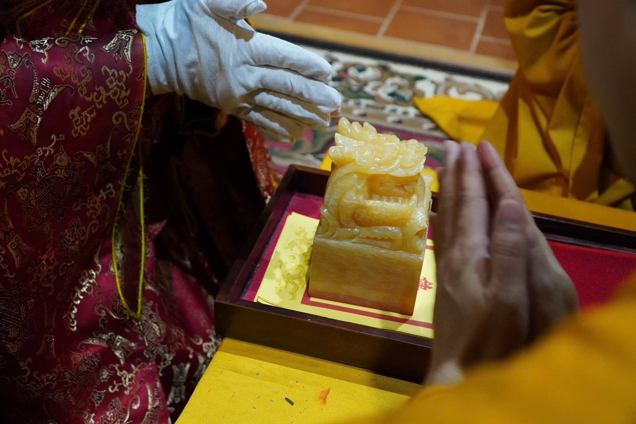 Lễ cầu quốc thái, dân an và khai ấn đầu năm. Lễ cầu quốc thái, dân an và khai ấn đầu năm.