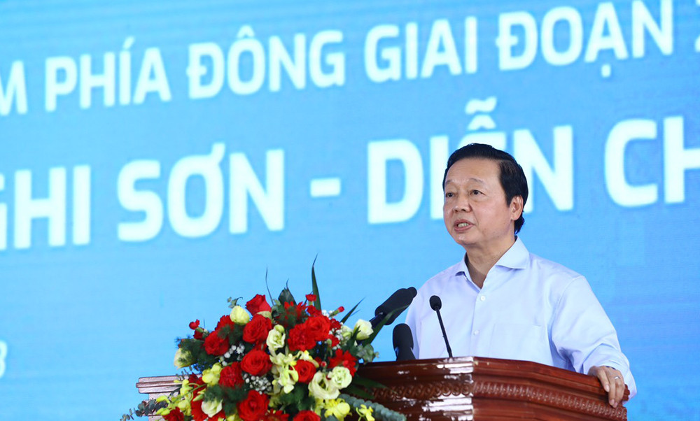 Phó Thủ tướng Trần Hồng Hà tuyên bố khánh thành cao tốc Quốc lộ 45 - Nghi Sơn và Nghi Sơn - Diễn Châu.